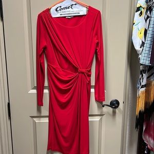 Red Calvin Klein dress size 4